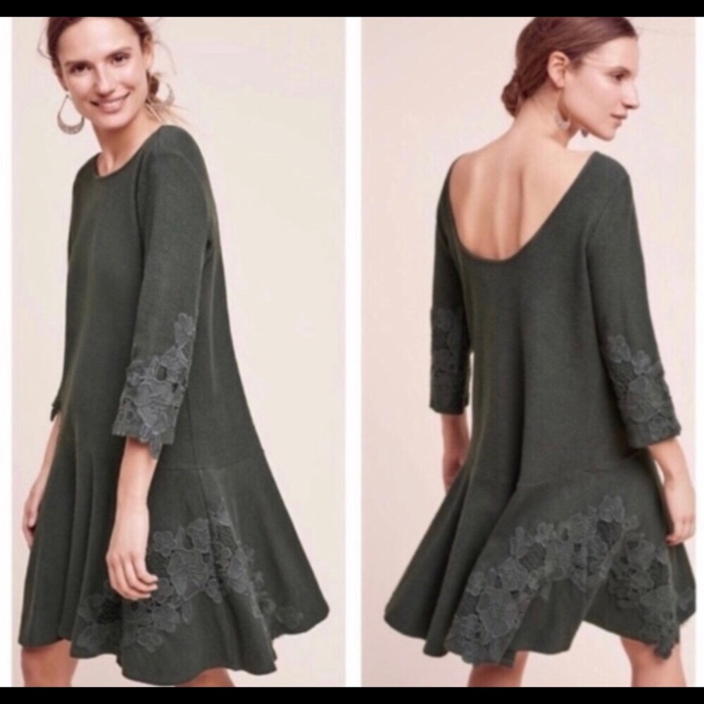 Anthropologie drop waist dress, XS